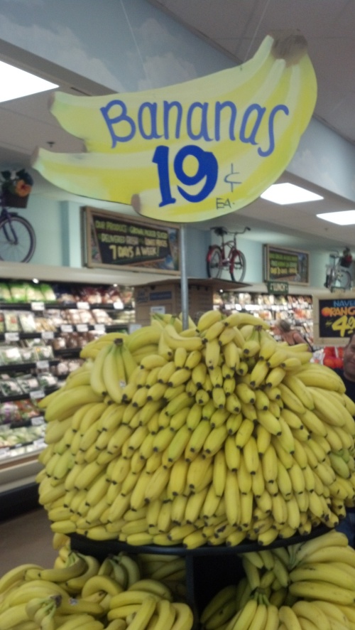 Banana sign 